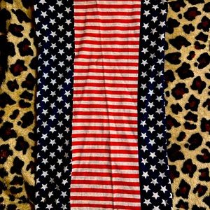 American flag face cover